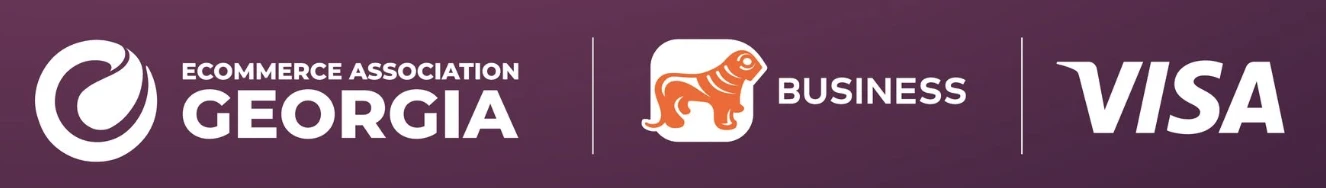 eCommerce Association Georgia, with main sponsors Bank of Georgia Business and Visa