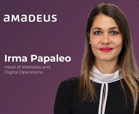 Irma Papaleo, Head of Websites and Digital Operations, Amadeus